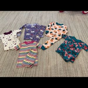 Lot of Hanna Anderson Pajamas 3T